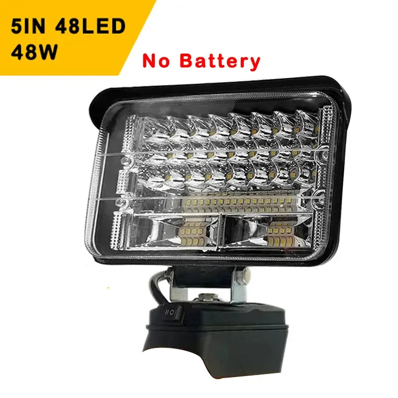 DeWalt Cordless LED Spotlight Portable Outdoor Work Light for Fishing and Emergencies 18V Battery Compatible