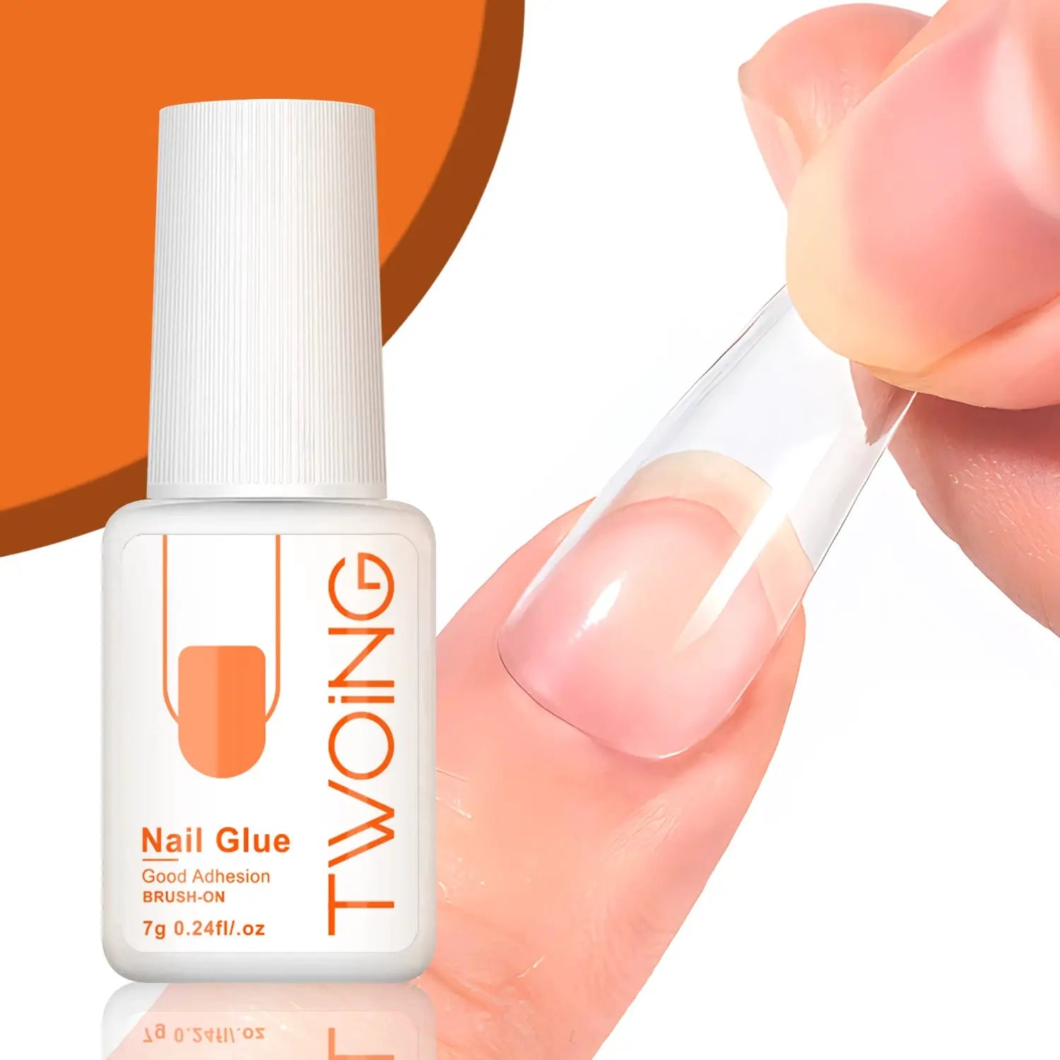 GlamNail Pro 7G Super Strong Nail Glue For False Nails And Acrylic Tips Long Lasting Adhesion