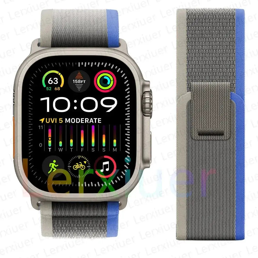 trail loop For apple watch ultra 3 2 Band 49mm 44mm 40mm 45mm 41mm 42mm correa bracelet iWatch series 7 se 8 9 10 11 46mm straps
