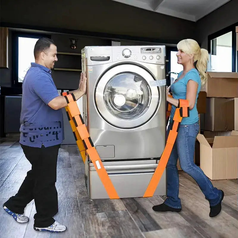 Two Person Furniture Moving Straps Carrying Belt Lifting Rope For Heavy Furniture Transport
