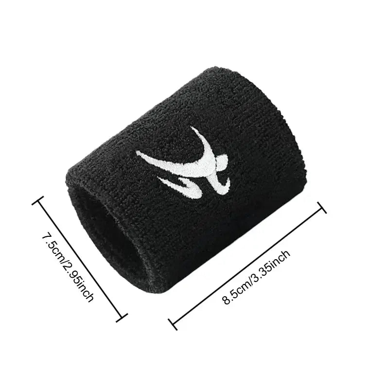 Fashion Sports Wristbands For Men And Women Breathable Sweat Absorbing For Running Basketball Fitness Tennis Badminton