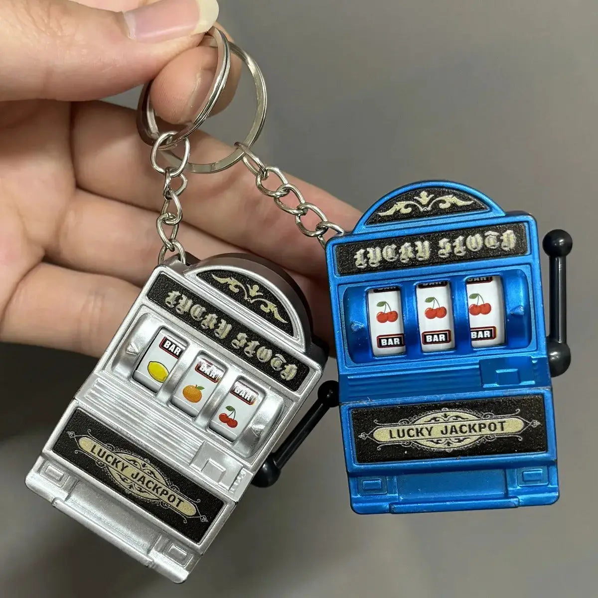 Personalized Slot Machine Keychain Toy Car Pendant Gift Fashion Trend Accessory For Everyday Carry