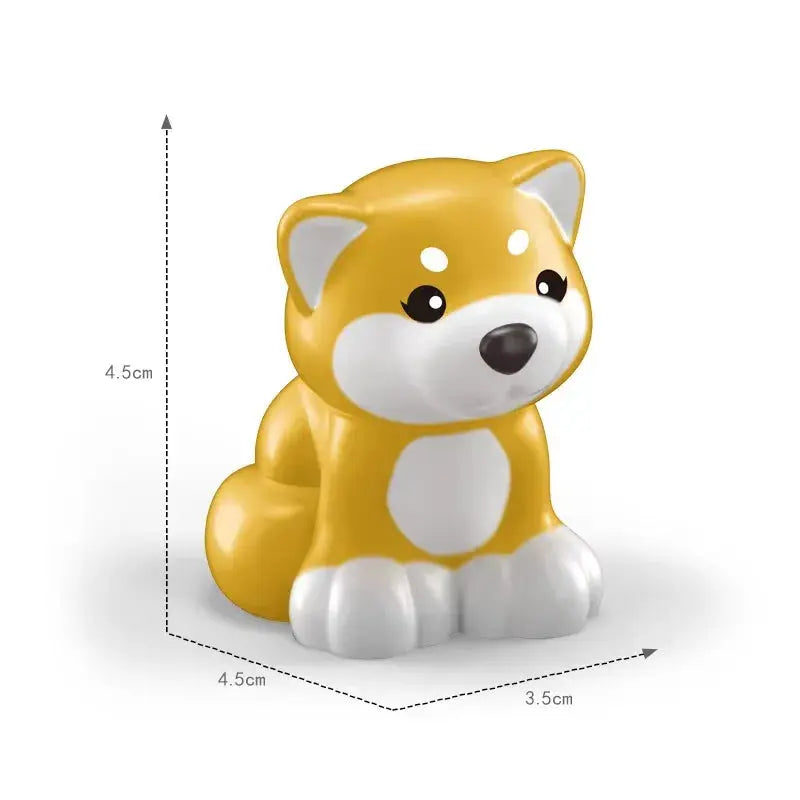 Big Building Blocks Zoo Animals Set Compatible Large Bricks For Kids Fun Assembly Toys Party Gift