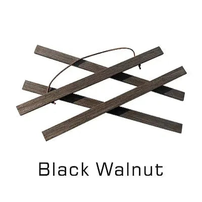 Black Walnut wood magnetic painting frame for canvas or photo display