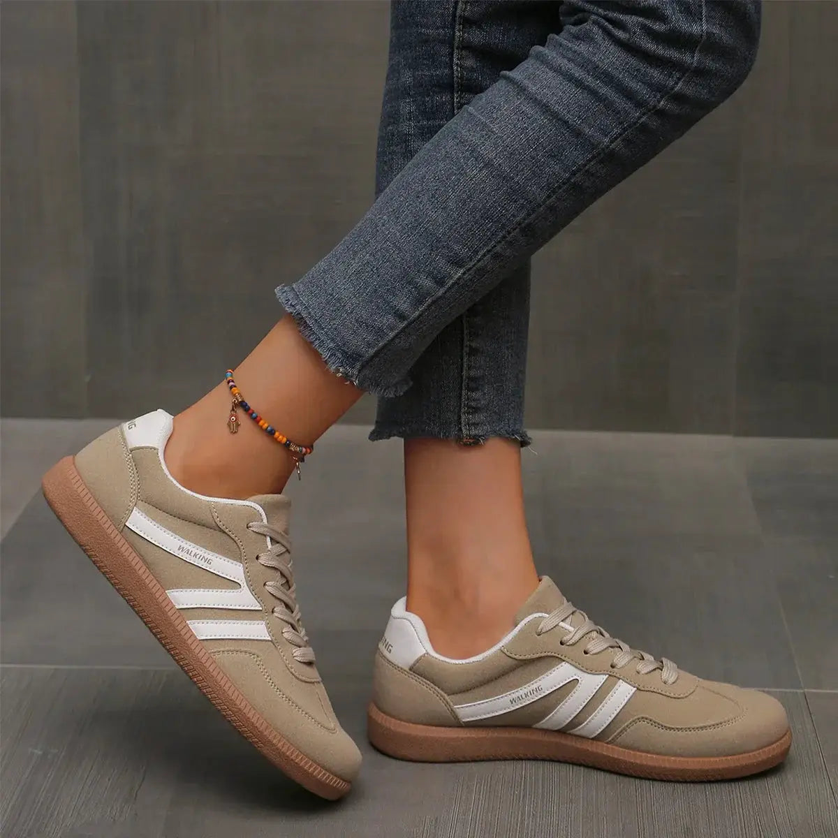 NovaWalk Womens Sneakers Spring 2025 Luxurious Flat Loafers Lightweight Slip On Comfort For Everyday Wear
