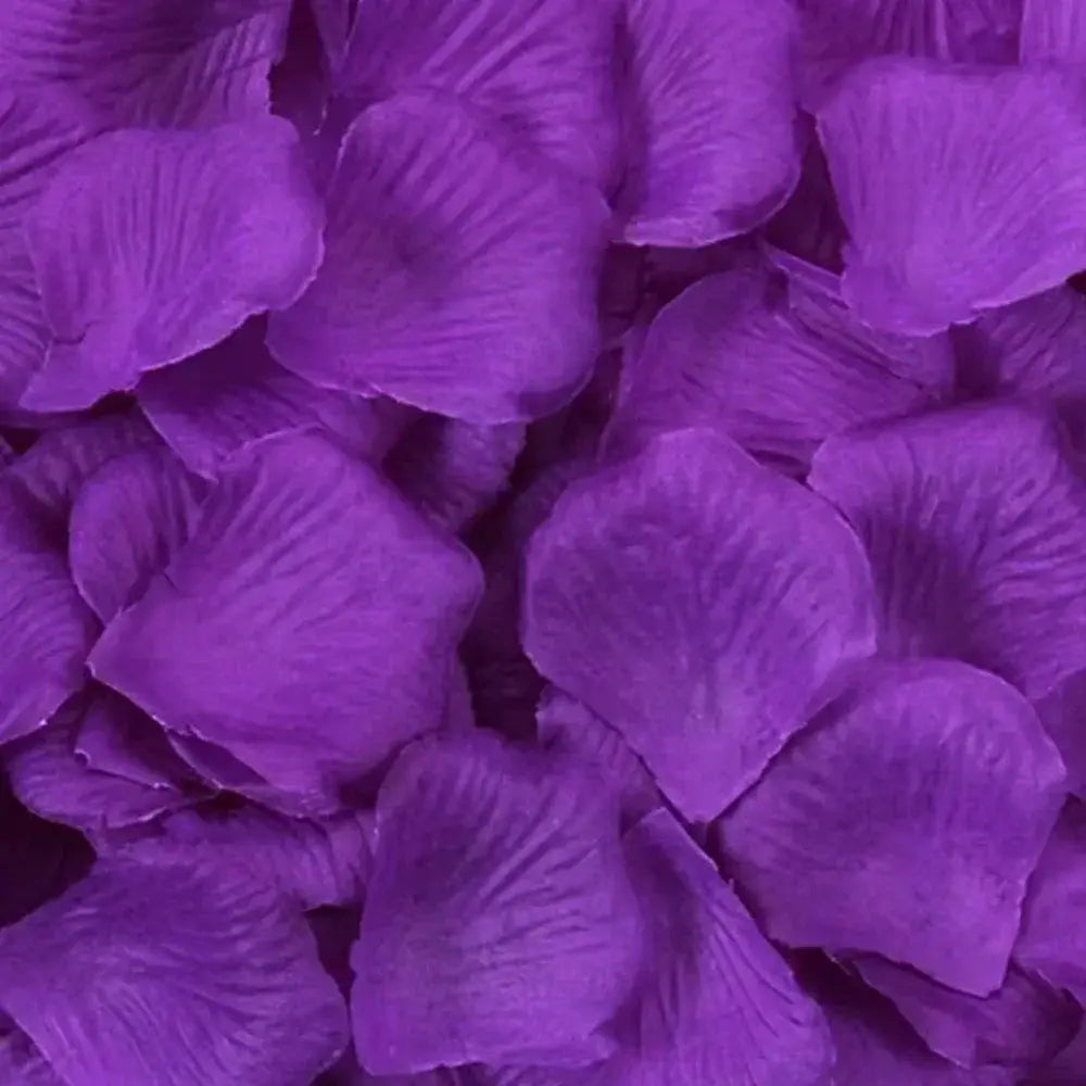 Colorful Artificial Rose Petals 100 To 10000 Pieces Red White Gold Nonwoven Silk Like Fabric Wedding Party Valentine Decor