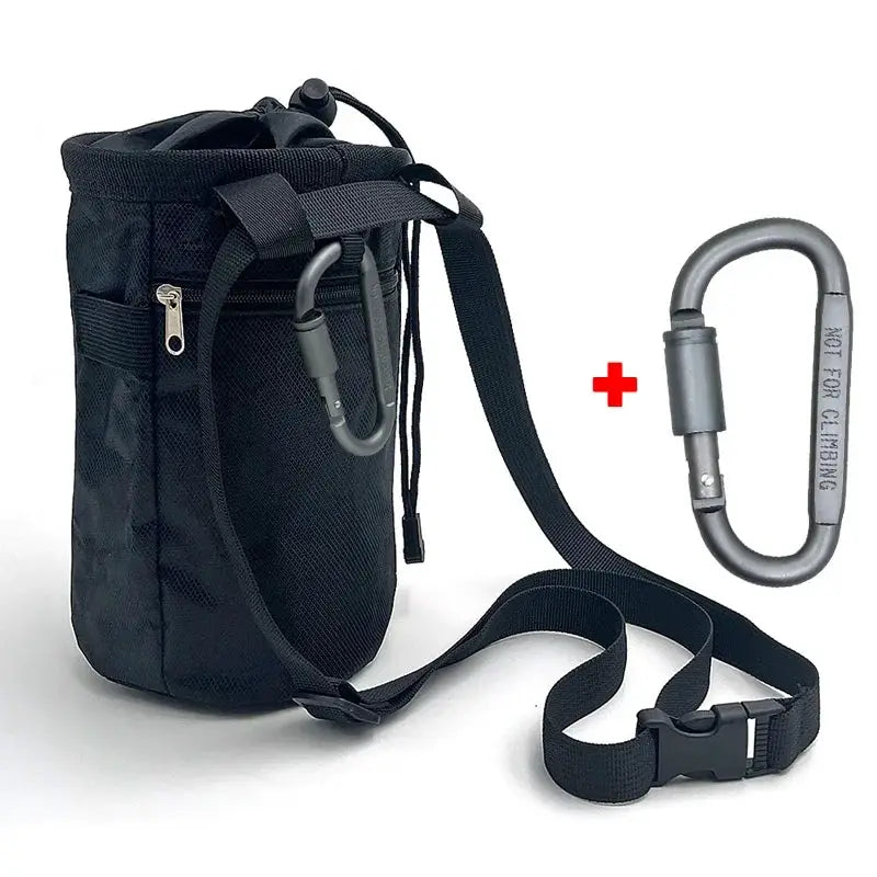 Magnesia Sack Chalk Bag With Waterproof Pocket For Rock Climbing Outdoor Bouldering And Weight Lifting