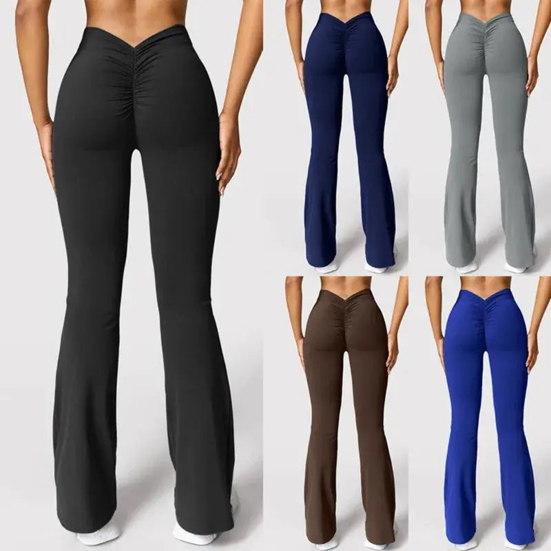 High Waist Booty Lift Leggings For Women With Micro Horn Design For Gym And Fitness