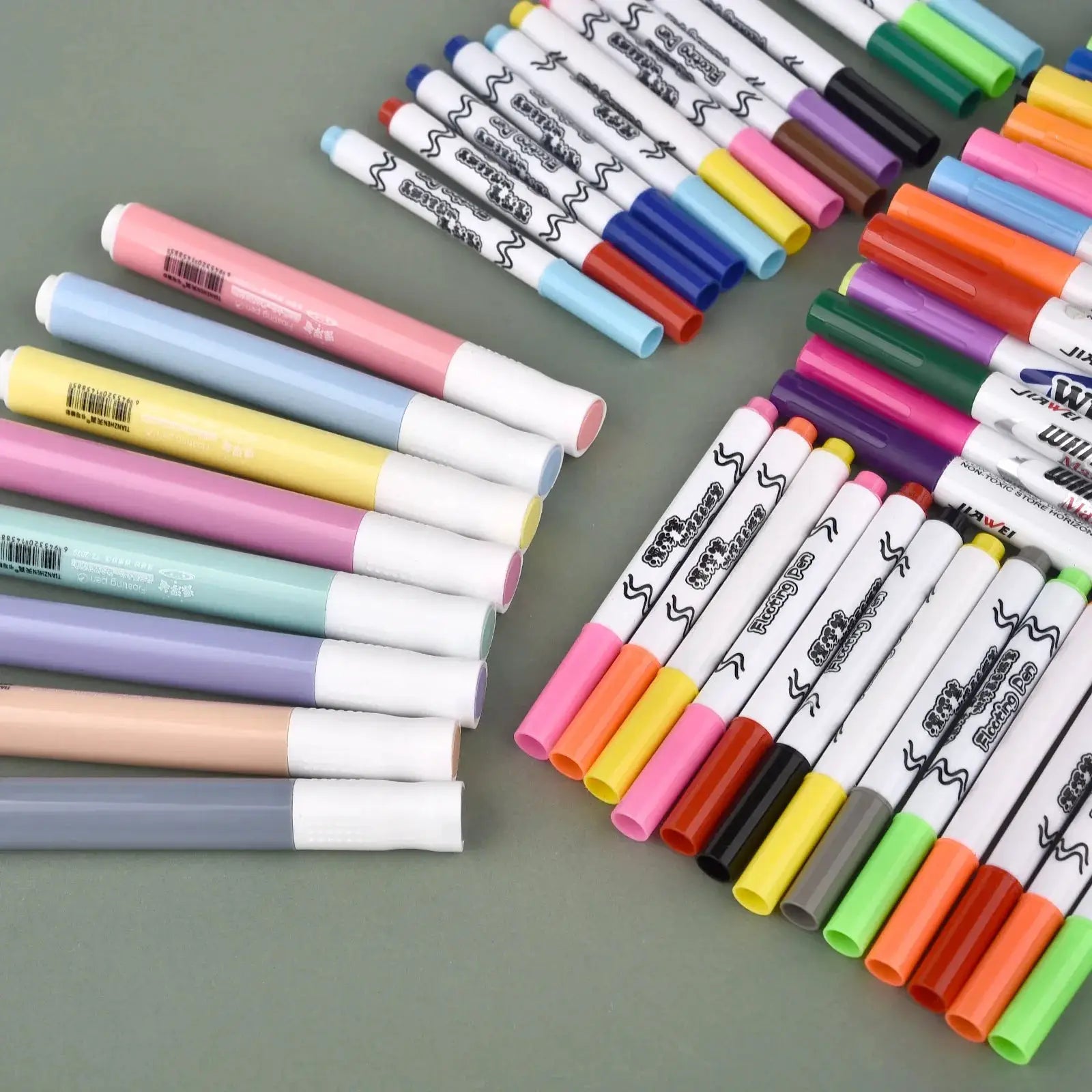 Magical Water Painting Pen set by Simples Market; colorful floating-ink markers for Montessori art