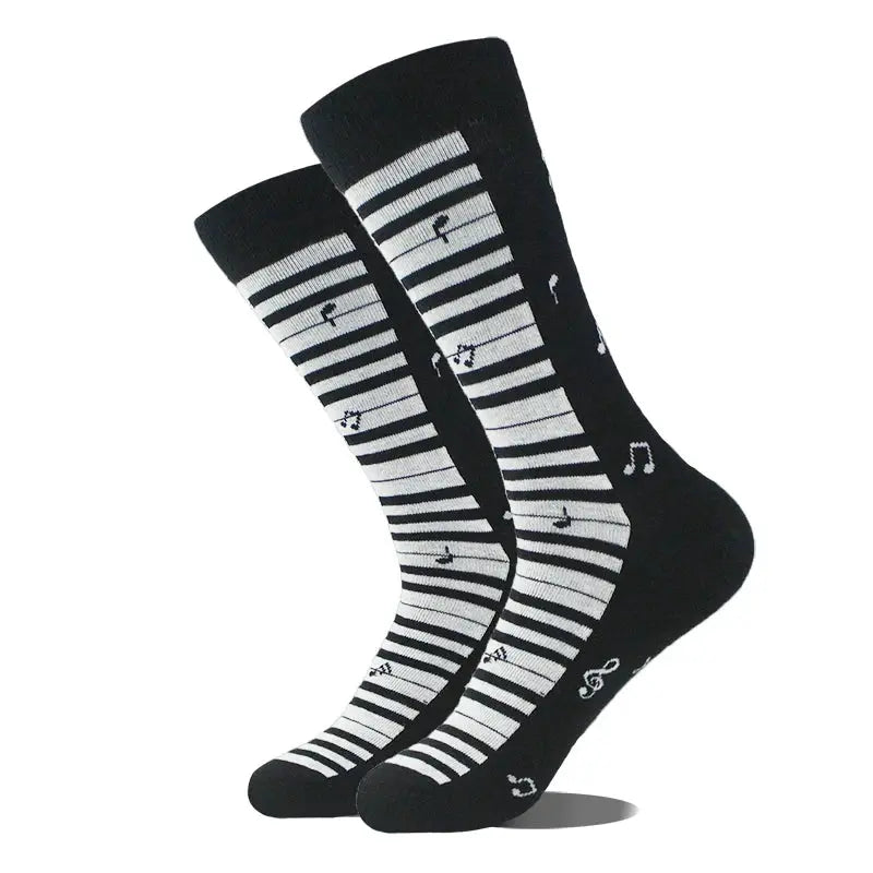 Cotton Happy Funny Socks For Men Women Unisex Crew Socks Alien Planet Shark Dinosaur Novelty Design