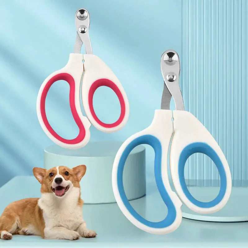 Circular Hole Cat Nail Scissors And Dog Nail Clippers Pro Toe Claw Trimmer For Small Pets Grooming Supplies