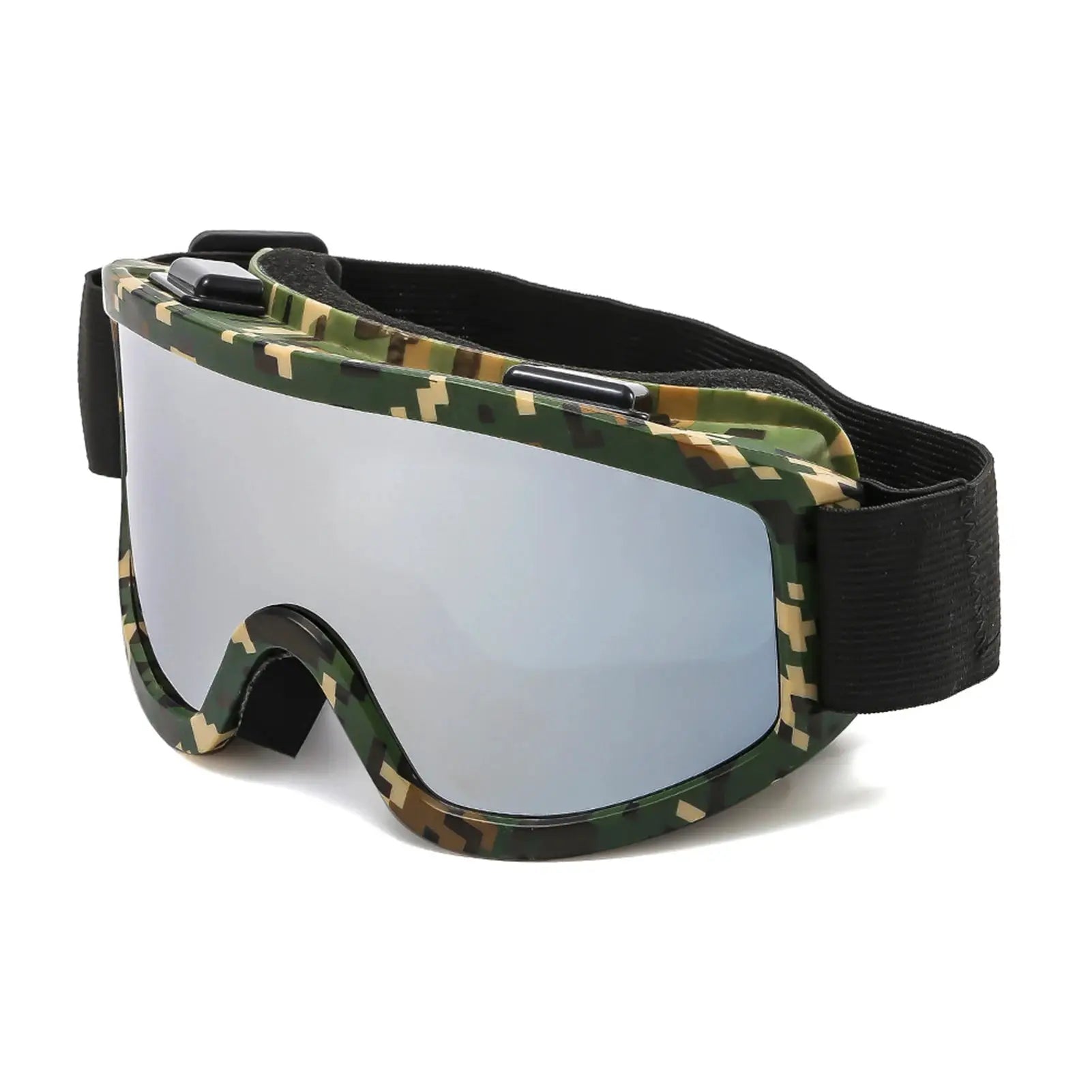 SummitVision Large Frame Ski Goggles Colorful Lens Anti Collision Anti Glare For Snowboarding And Skiing