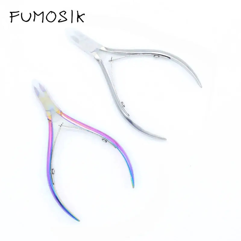 PrimeCare Cuticle Cutter Set Stainless Steel Nail Manicure Tools for Precise Cuts and Pedicure Comfort
