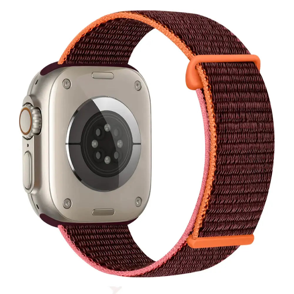 Nylon Strap for Apple Watch 10 42mm 46mm Ultra 2 49mm Breathable Replacement Wristband for IWatch 9 8 7 6 5 4 3SE 45mm 41mm 44mm