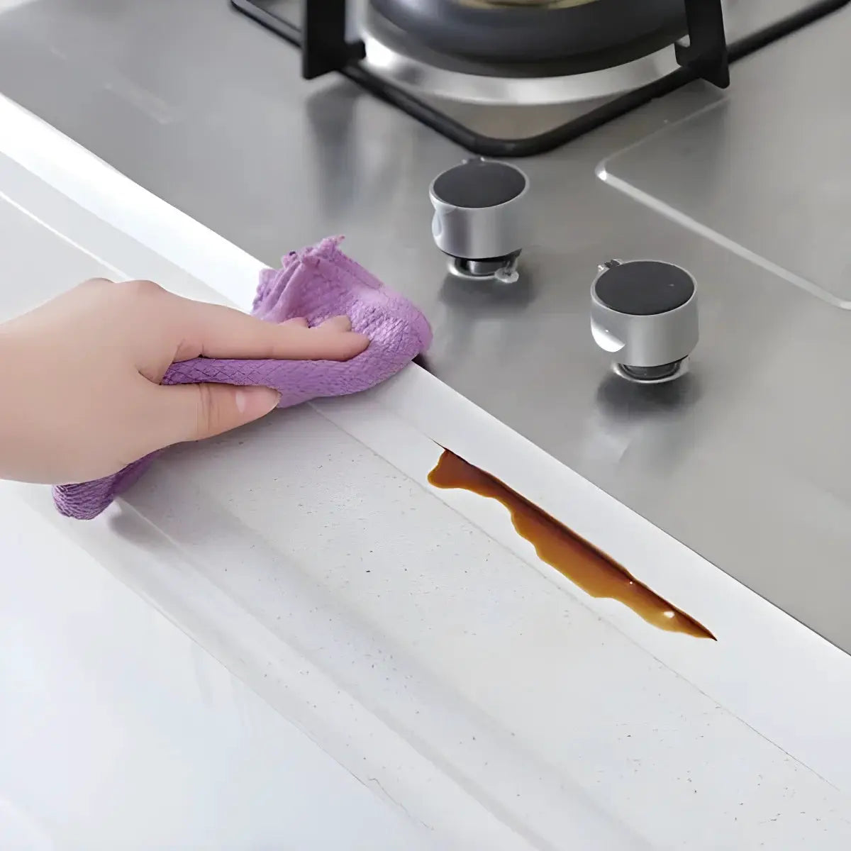 Waterproof PVC Self Adhesive Sealing Tape For Bathroom Kitchen Sink Caulk Mold Proof Seal Strip