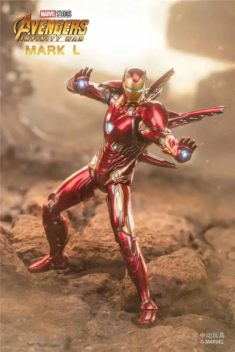 ZD Original Iron Man MK31 MK32 Piston Romeo MK10 MK19 Tiger One Tenth Scale Armor Marvel Legends Avengers Action Figure Toy
