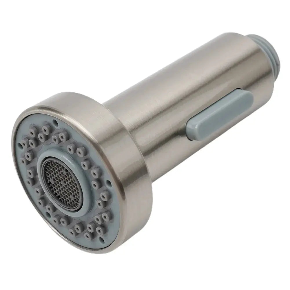 ABS Kitchen Faucet Head Replacement by Simples Market, pull-down sprayer head with gray nozzle
