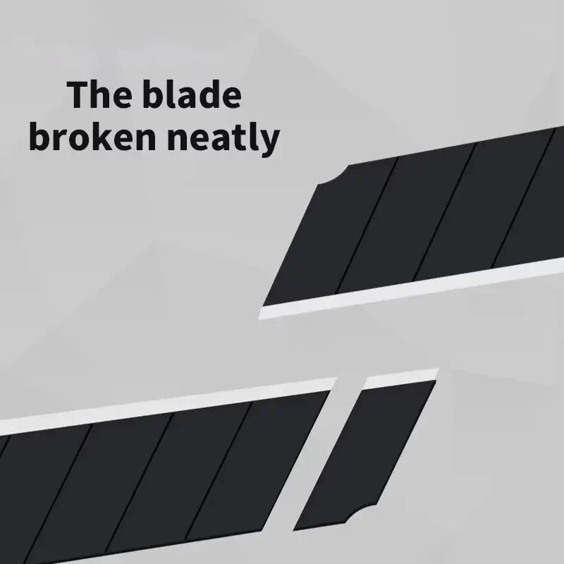 DTBD Carbon Steel Utility Knife Blades 100mm By 18mm Replacement Blades For DIY Carving Office And School