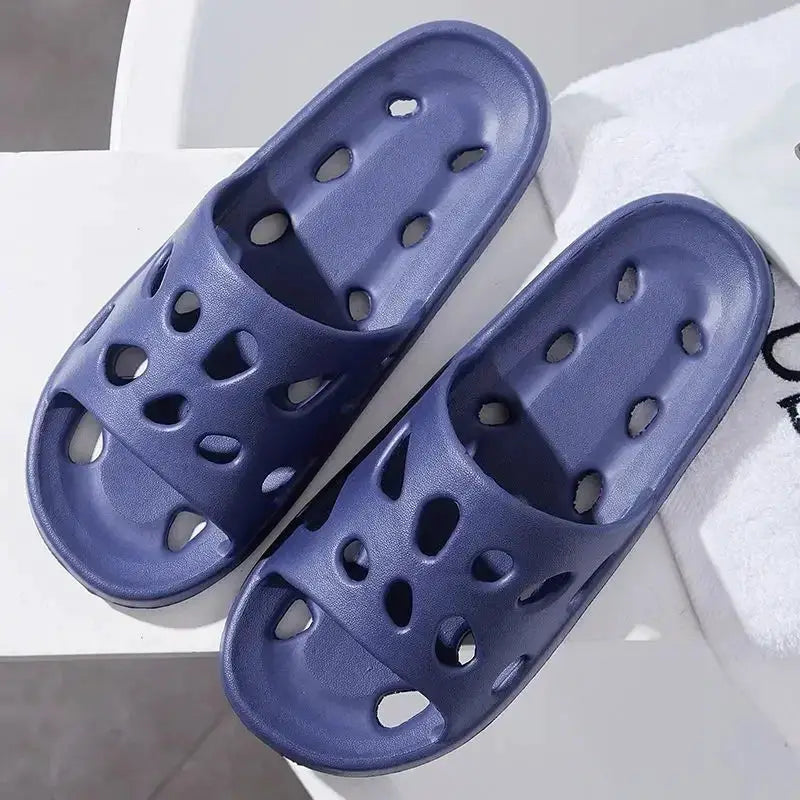 Unisex EVA Slippers Anti Slip Sandals For Men Women Indoor Bathroom Beach Flip Flops Summer Comfort