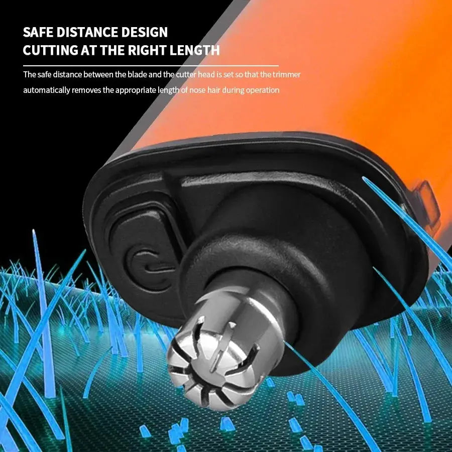 GroomMaster 2 In 1 Electric Ear And Nose Trimmer For Men Portable Painless Grooming 2024