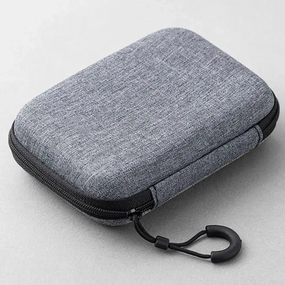 NovaGuard EVA Storage Bag Pouch Compact Zipper Case For AirPods Earphones Phones And Charging Cables