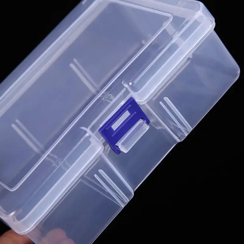 ClearView Tools Clear Plastic Rectangular Storage Box Dustproof Waterproof Case With Secure Locking