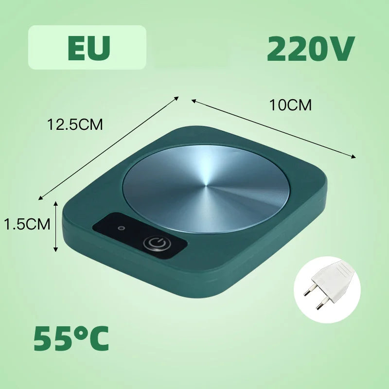 Electric Mug Warmer Thermostatic Coaster Low Power Beverage Heater