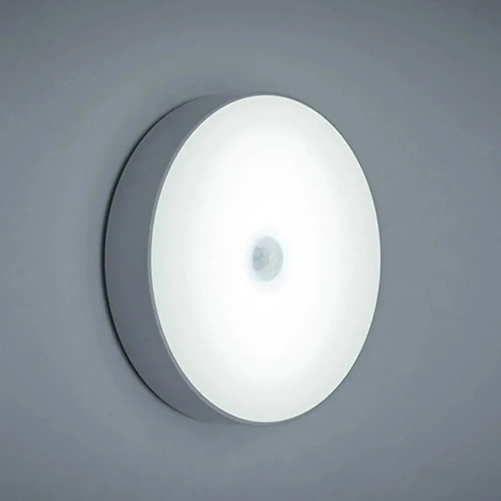 USB Rechargeable LED Night Light Motion Sensor Magnetic Wireless Lamp Warm White No Flicker For Closet Bed Cabinet