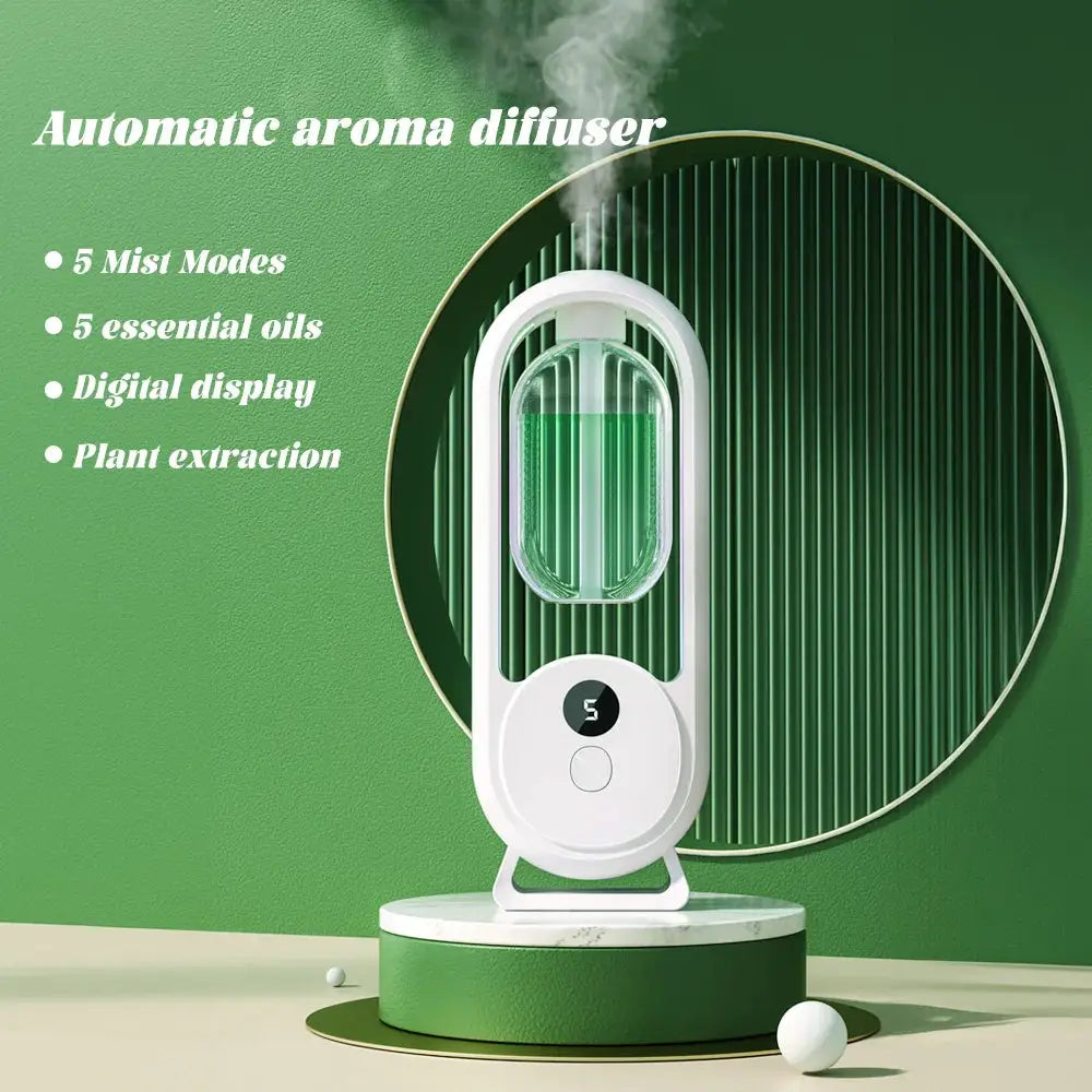 Rechargeable Portable Aroma Diffuser For Essential Oils Aromatherapy With Timed Spray Modes Odor Elimination