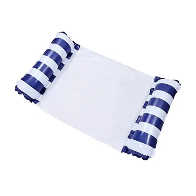 Inflatable Floating Mat Water Sofa Hammock Deck Chair For Pool Party Beach Lake Relaxation