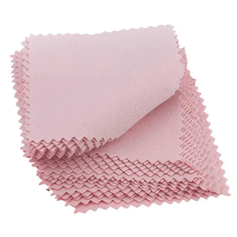 50 Pcs Silver Polishing Cloths Non Toxic Durable Jewelry Cleaning Cloth Anti Tarnish For Silver And Gold Jewelry Care