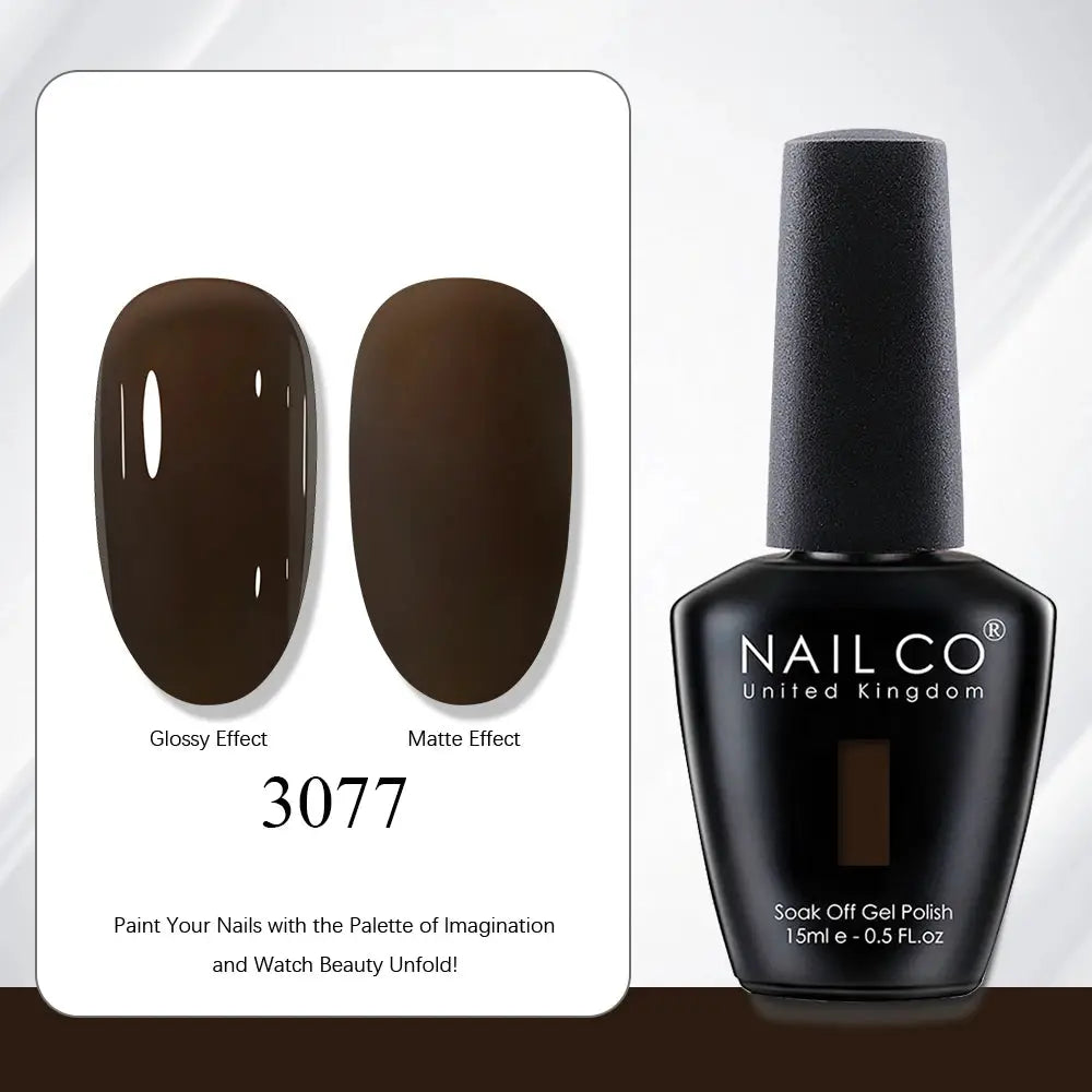 Nailco 131 Colors Gel Nail Polish LED Gel 15ml Vibrant Long Lasting Hybrid Varnish For Manicure