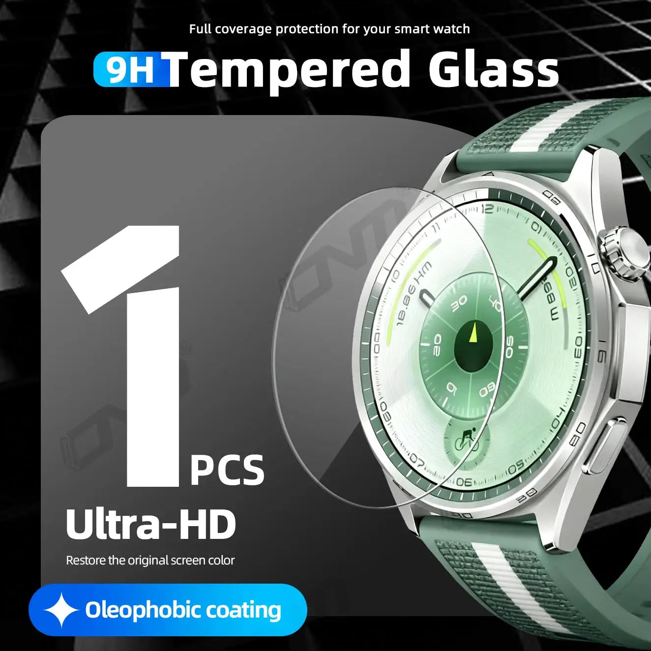 9H Tempered Glass for Huawei Watch GT 6 Pro 46mm 41mm, Premium Screen Protector Durable HD Anti-scratch Film for GT6 Accessories