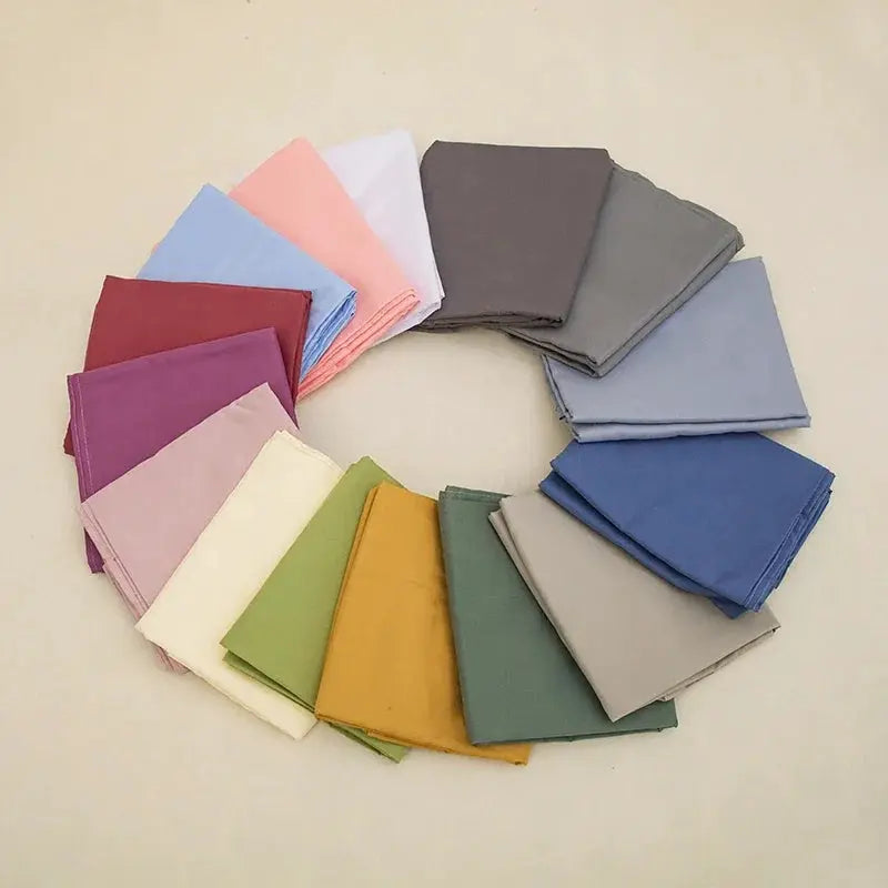 2pc pillowcase set of decorative cushion covers by Simples Market in assorted solid colors