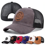 Summer Mesh Baseball Cap For Women And Men ENJOY LIFE Patch Snapback Breathable Unisex Street Hip Hop Trucker Cap