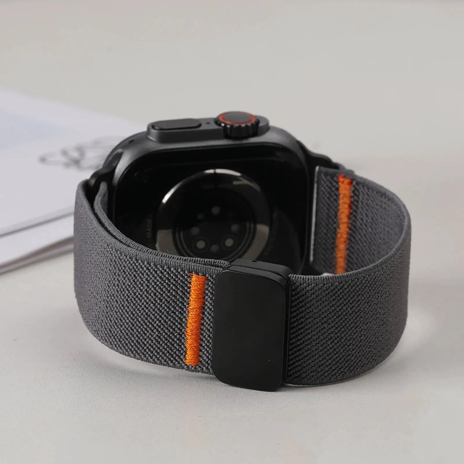 Magnetic Nylon Loop For Apple Watch ultra 3 2 bands 49mm 44mm 46mm 45mm 42mm correa Bracelet iWatch Series 11 10 9 8 7 SE Strap