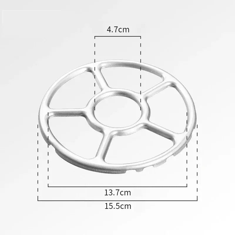 Gas Stove Frame And Accessories Anti Slip Bracket For Small Pots Milk Pot Holder And Woks Stovetop Support Rings