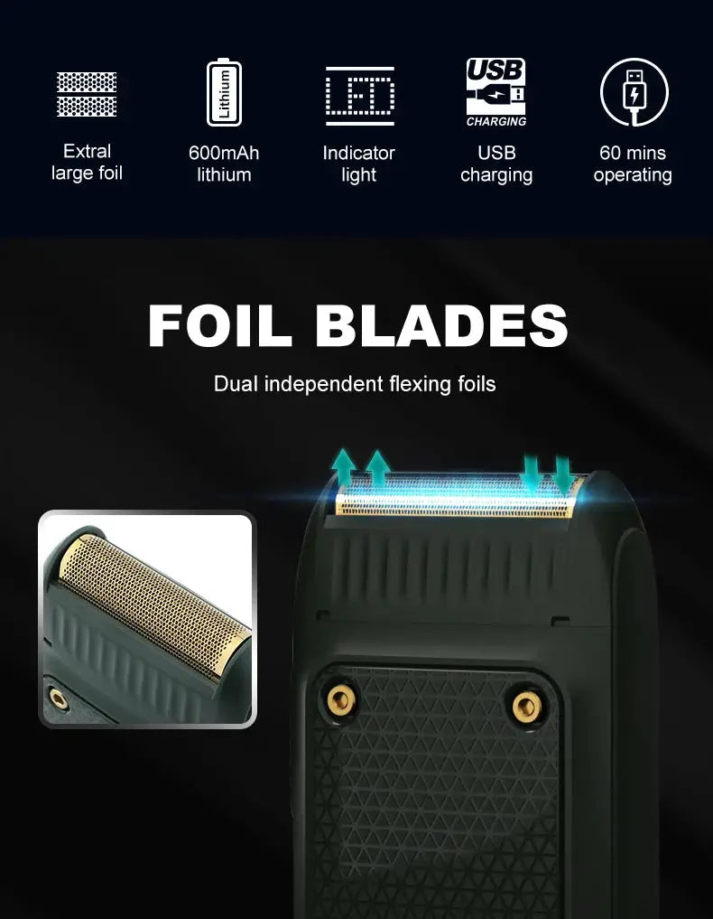 VGR V353 Shaver Professional Electric Shaving Machine For Men Rechargeable Wet And Dry Portable