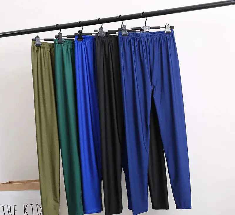 High-elastic skinny leggings set; 6 color options on a rack, shiny leggings for women