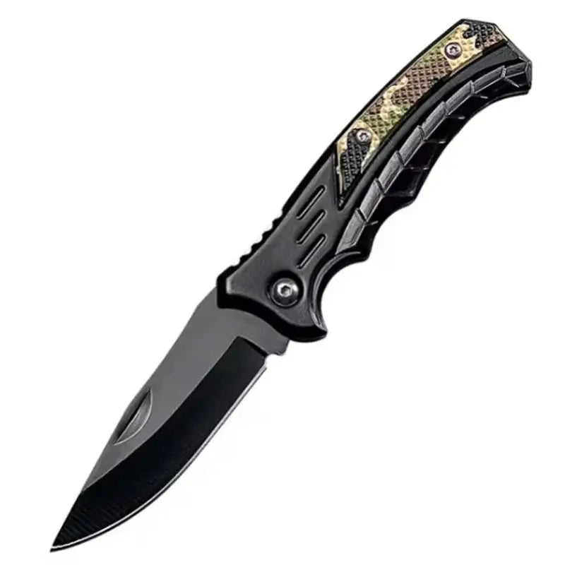 Stainless Steel Folding Fillet Knife For Fishing And Camping With Easy Carry PP Handle