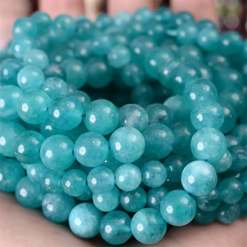 Natural Stone Beads Lava Jaspers Tiger Eye Quartz Agates Round Loose Beads 4 To 12mm For Jewelry Making DIY Bracelets