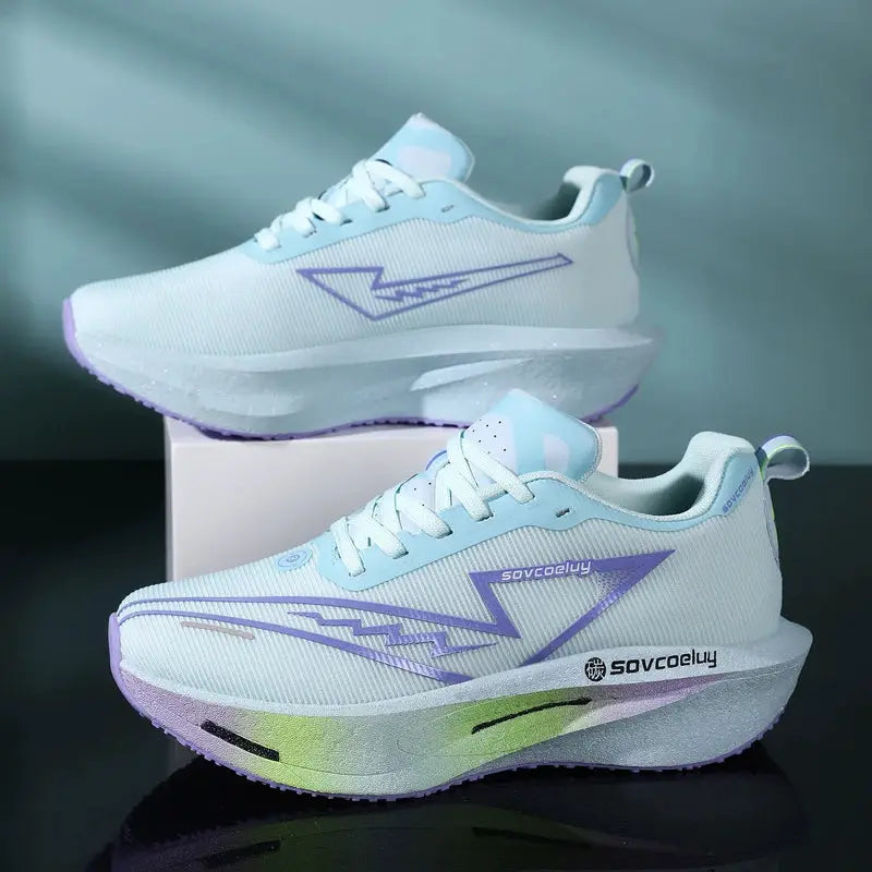 AeroStride Marathon Running Shoes With Carbon Board For Exceptional Energy Return And Breathable Lightweight Comfort