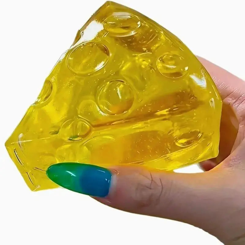 Squishy Honey Cheese Square Mochi Squeeze Toy for Adults Anti Stress Fidget and Sensory Toy with Super Soft Texture