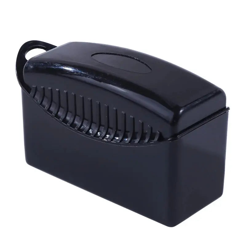 Car wheel polishing detailing applicator, black ABS plastic by Simples Market