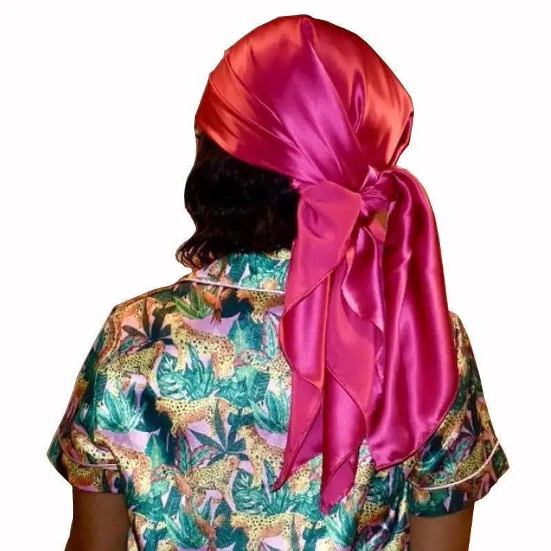 SatinLuxe 90x90 cm Satin Square Hijab Scarf For Everyday Modest Style And Elegant Wrap