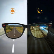 VisionGuard Night Vision Glasses Polarized Sunglasses For Men With UV400 Protection And Day Night Driving