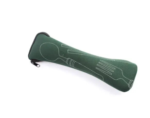Portable Cutlery Storage Bag For Travel And Picnic Gear Fork Spoon Knife Pouch Organizer ABS Case