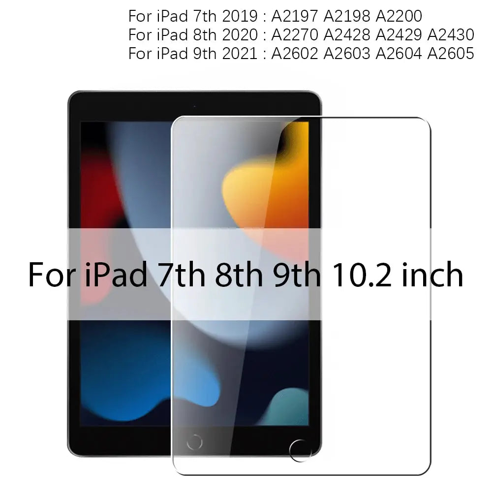 NovaShield Tempered Glass Screen Protector for iPad Pro Air Mini 11 12.9 10.2 Models Ultra Clear and Scratch Resistant