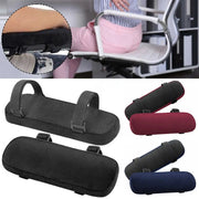 2-pack chair armrest cushions by Simples Market; memory foam, removable washable, multi-color set.