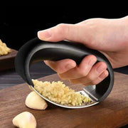 Stainless Steel Garlic Press Manual Garlic Mincer Crusher For Efficient Kitchen Prep Tool